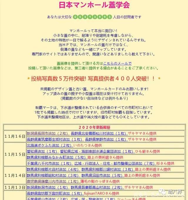 日本最惊人的井盖,真实的日本井盖