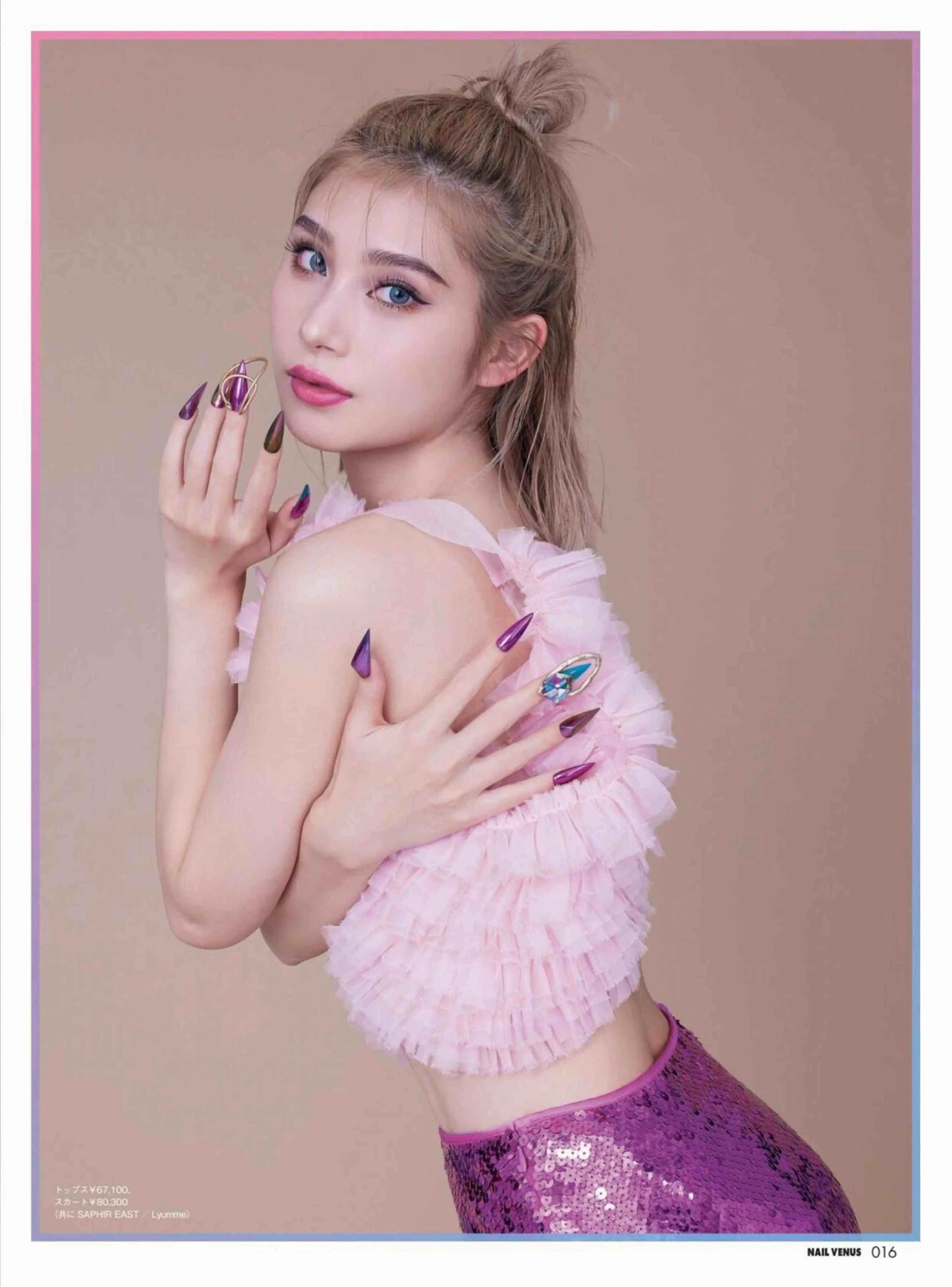 日本时尚杂志《NAILVENUS》2022春夏号