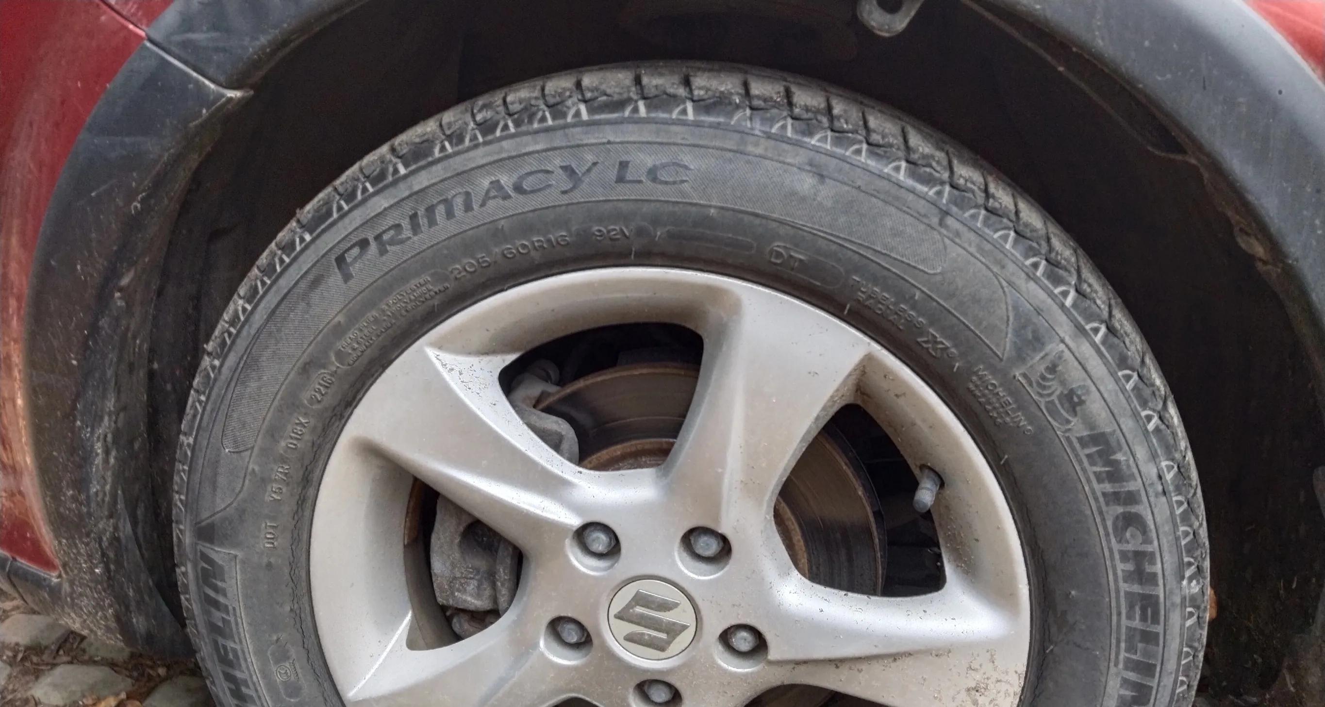 铃木天语更换三元催化,铃木天语轮胎改装图片