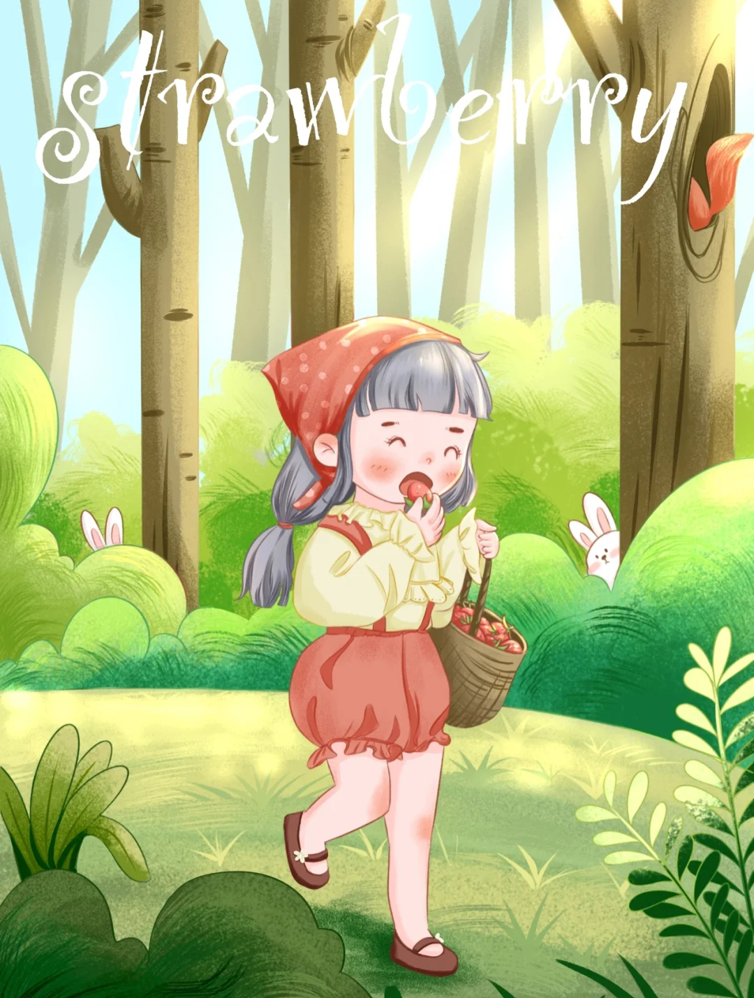 插画希望能治愈你的不开心,插画治愈心理