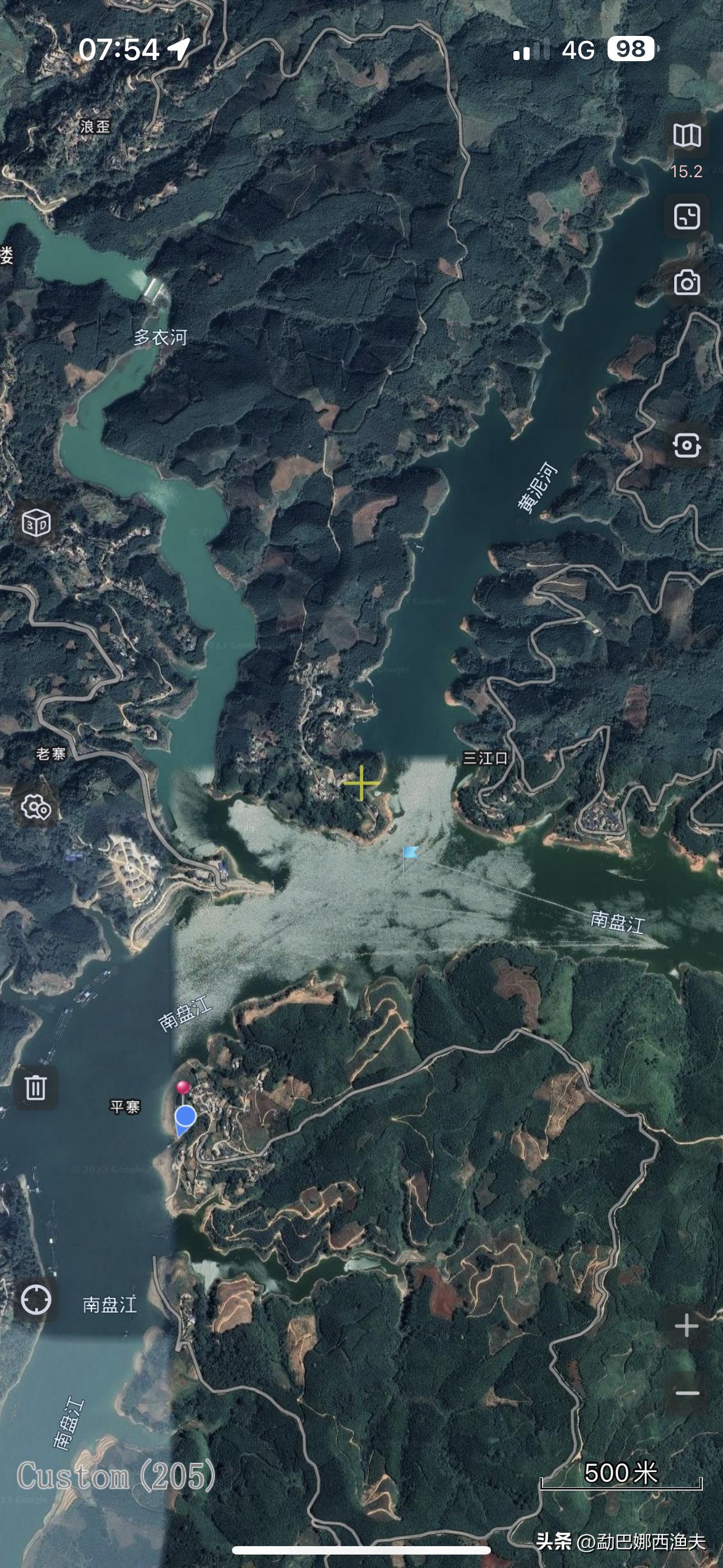 2020万峰湖野钓大罗非,万峰湖陇纳村野钓大罗非