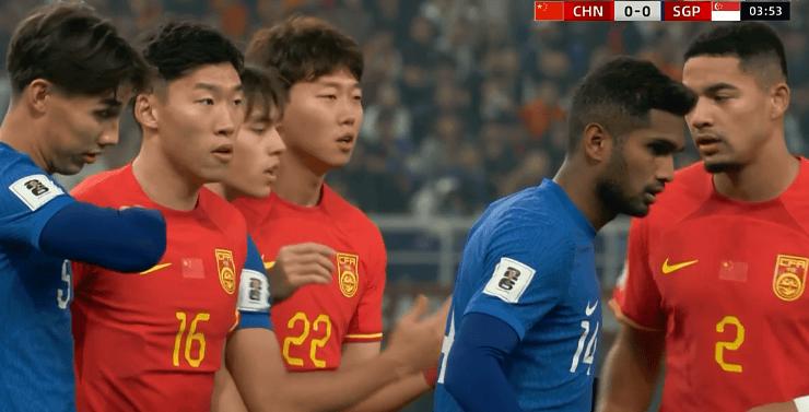 泰国男足3-1战胜新加坡队最后时刻,2024世界杯预选赛泰国对新加坡