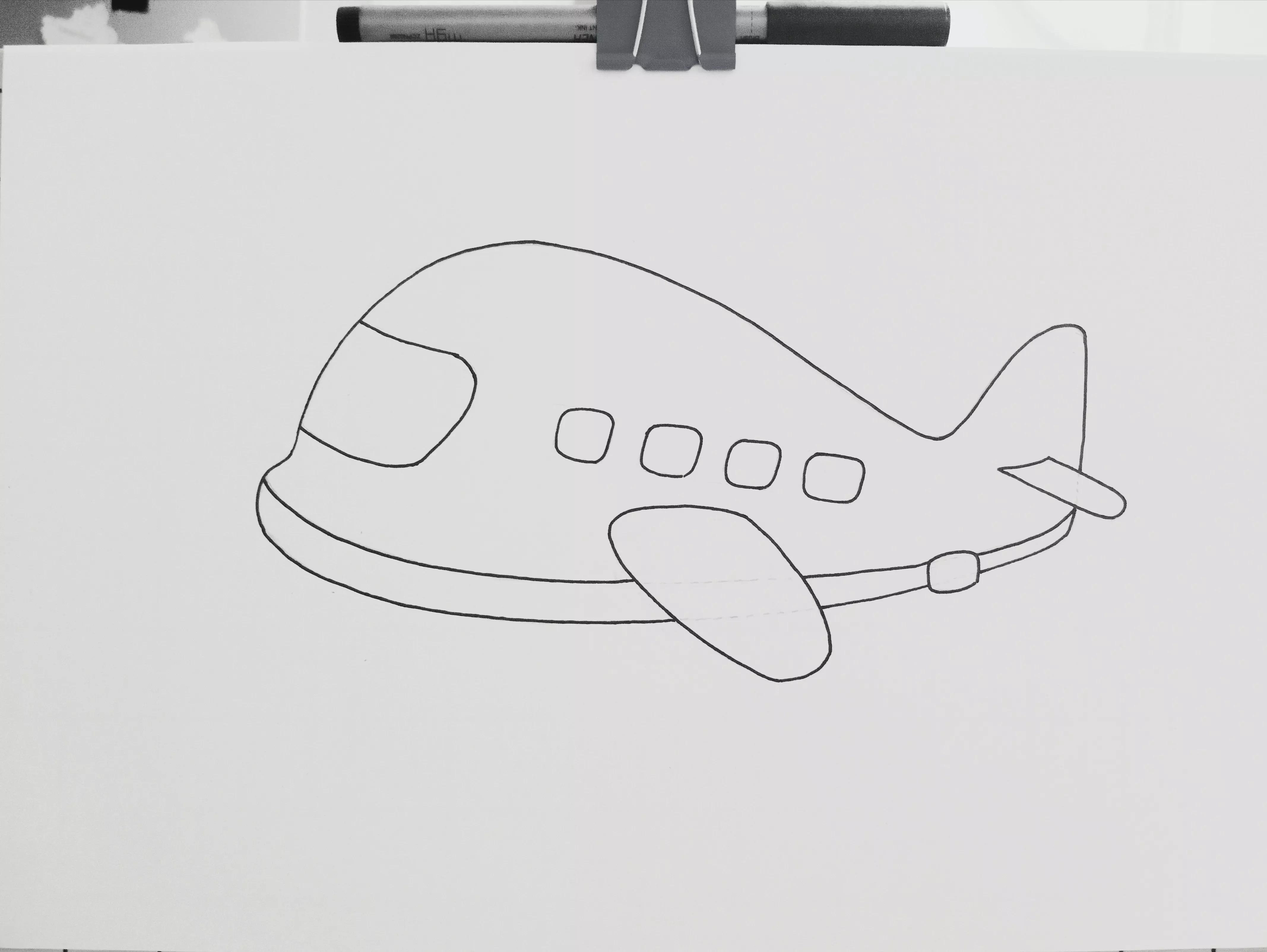 小飞机绘画技巧,小飞机绘画简笔画