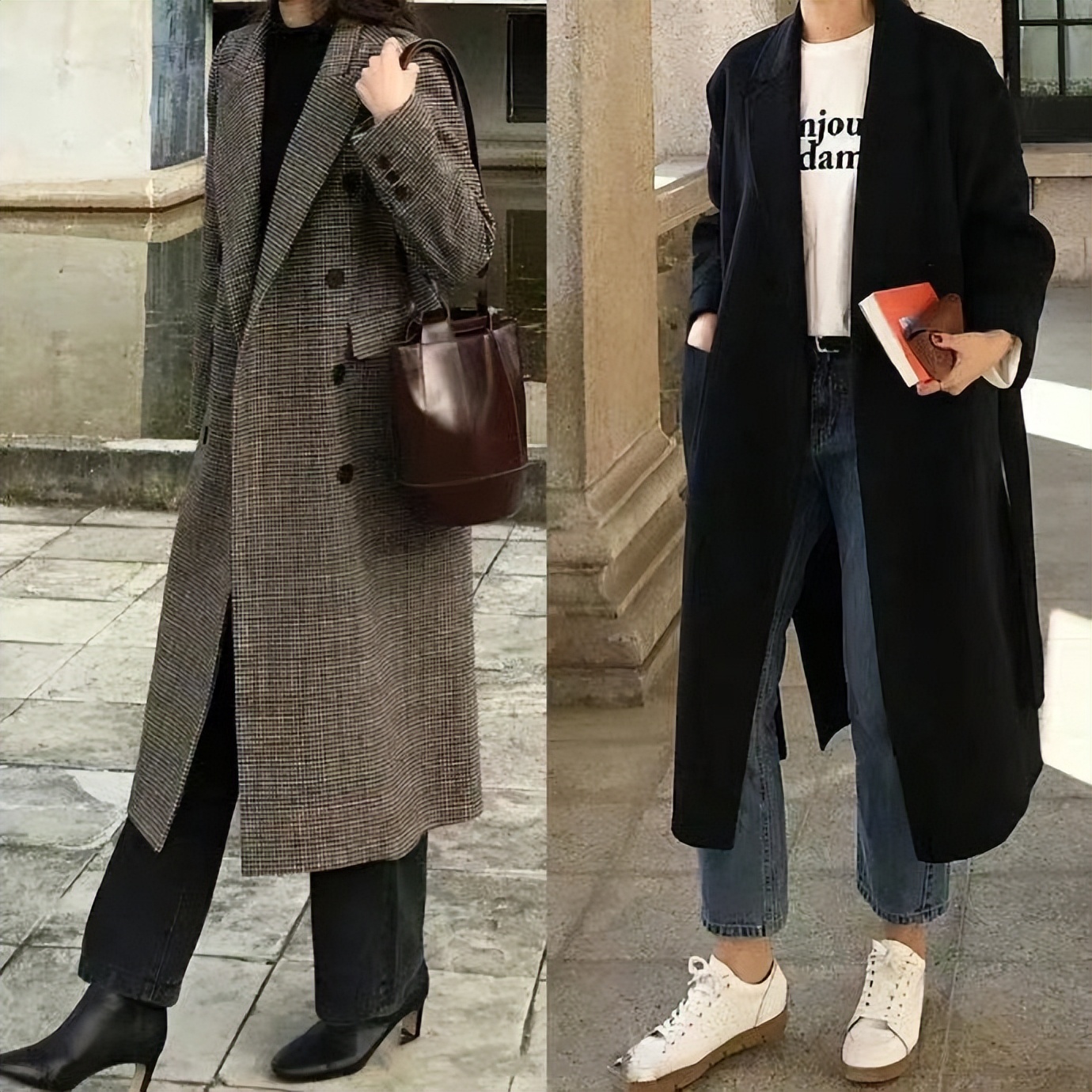 中年女性穿呢子大衣穿什么鞋好看,中年女人穿大衣配什么鞋子