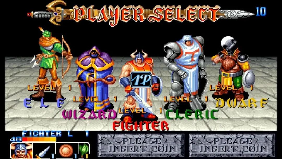 十大经典街机游戏龙神,90年代经典街机龙王战士