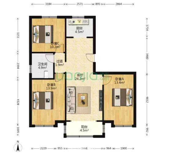 武清区龙湾城优缺点,老白带你探房