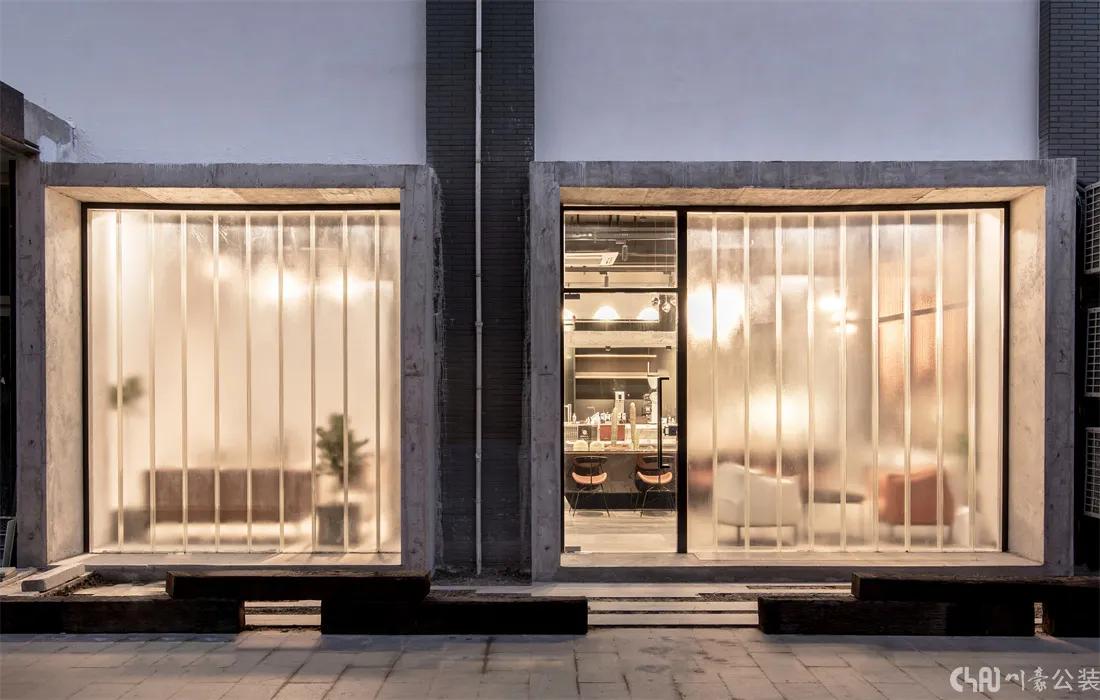 复古工业风咖啡馆装修,极简工业风咖啡馆设计