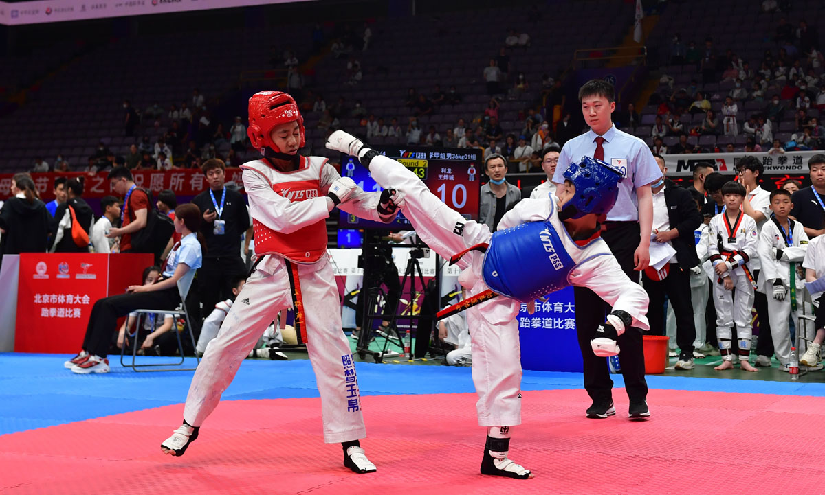 北京市第16届跆拳道比赛,北京第六届跆拳道比赛