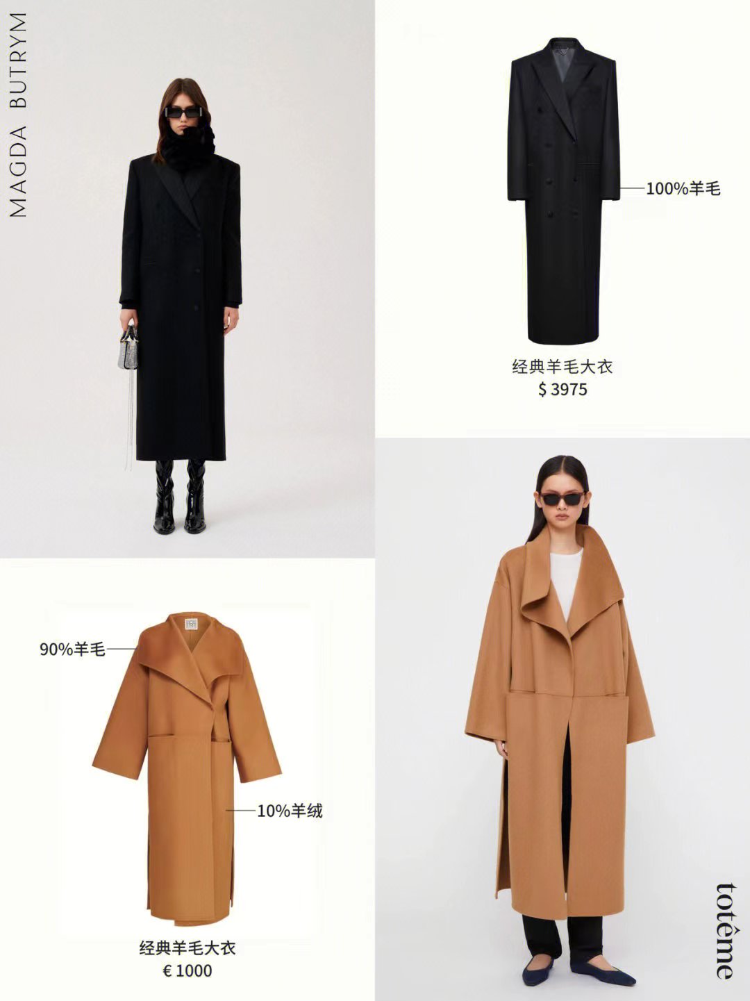 今年最值得买的羊毛大衣,万元左右羊绒大衣有哪些品牌