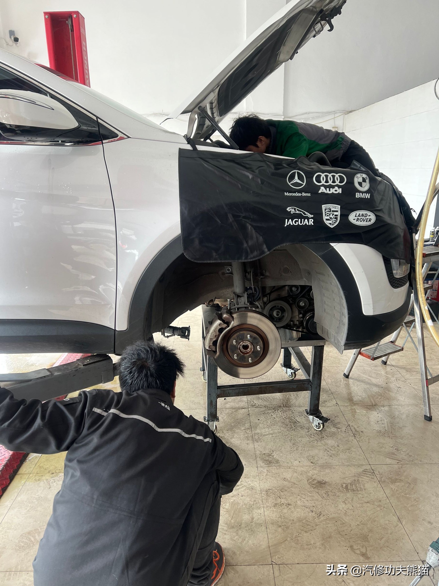 全新胜达大修,现代全新胜达9万公里烧机油