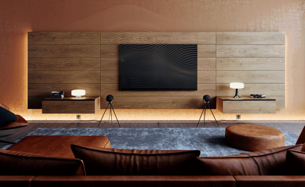 宾馆酒店房间都标配的音箱,顶级酒店房间里的音响