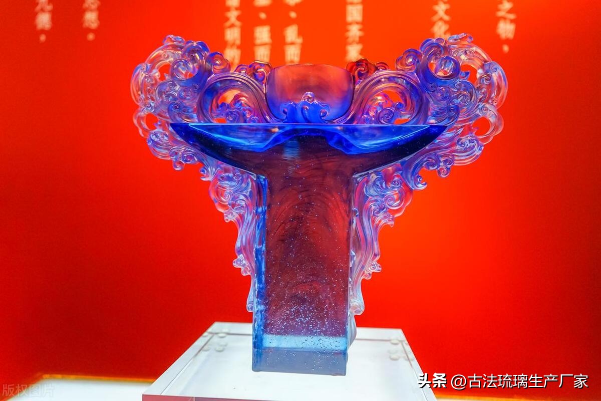 琉璃佛像摆件工艺品,琉璃工艺品摆件树叶造型