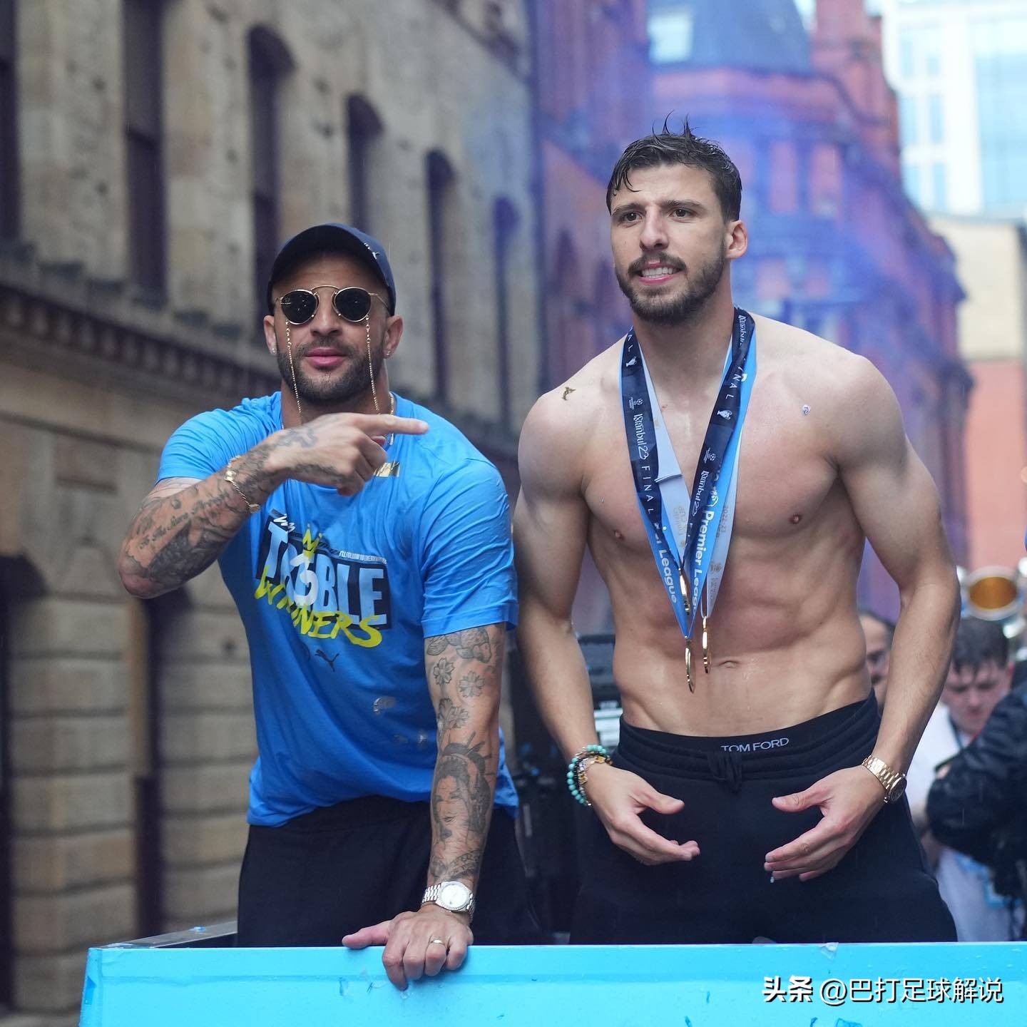 曼城今夏第三签后卫凯尔沃克,曼城三冠王沃克