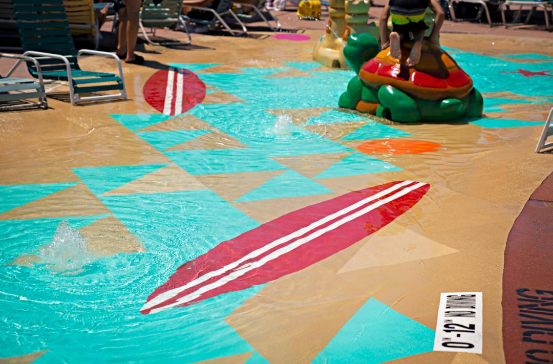 水乐园互动游乐设施的绝佳拍档——白水活力地垫