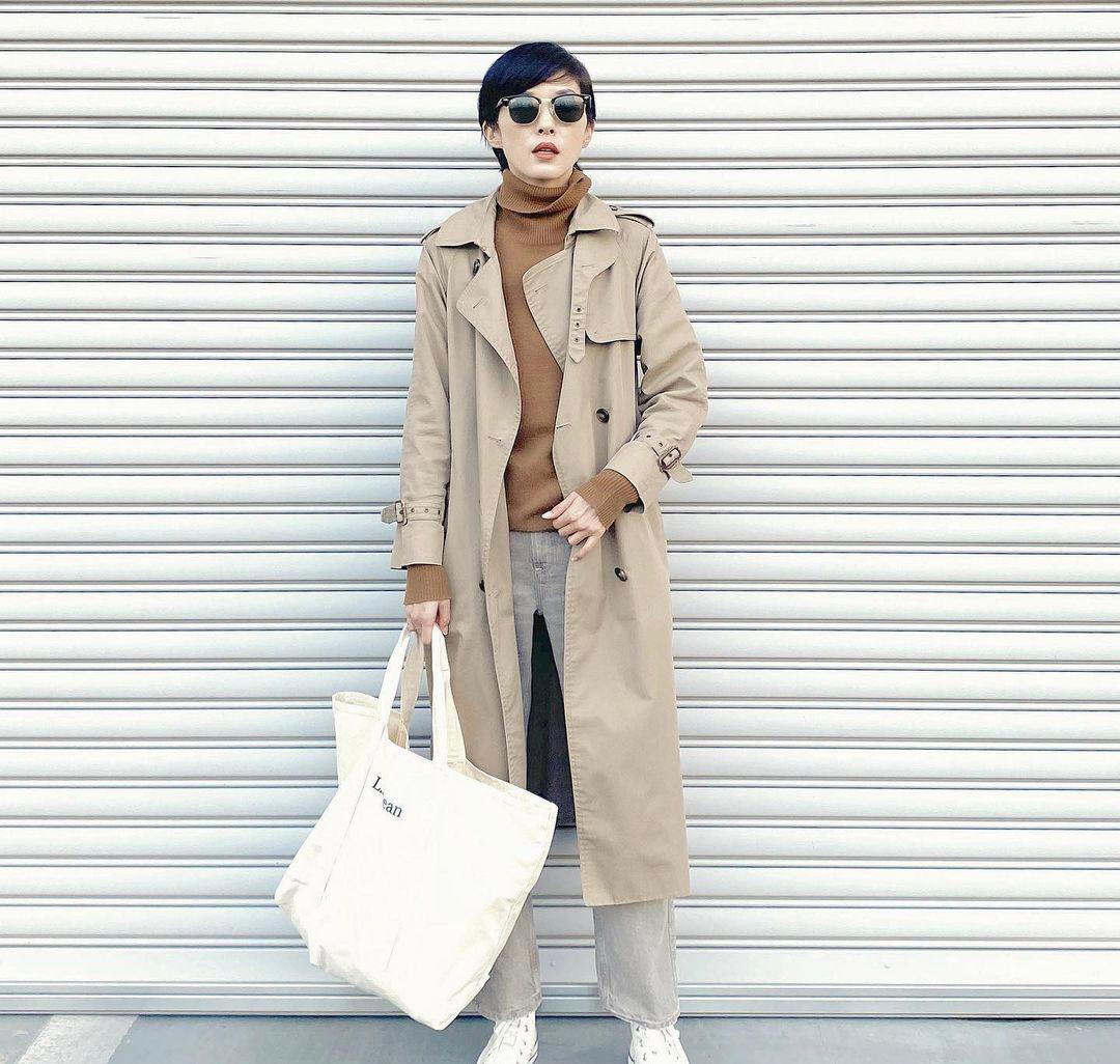 春天穿搭的高级感就是风衣了,18年春天风衣这么穿时髦爆了