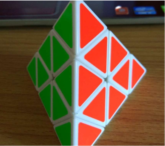 三阶魔方金字塔还原教程,二阶金字塔魔方还原口诀