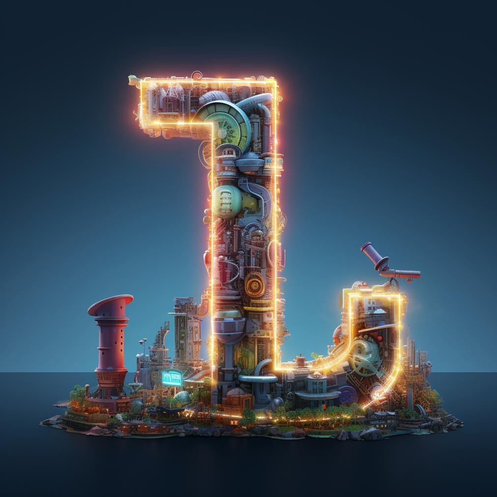 字母p的线条感设计,高级字母设计