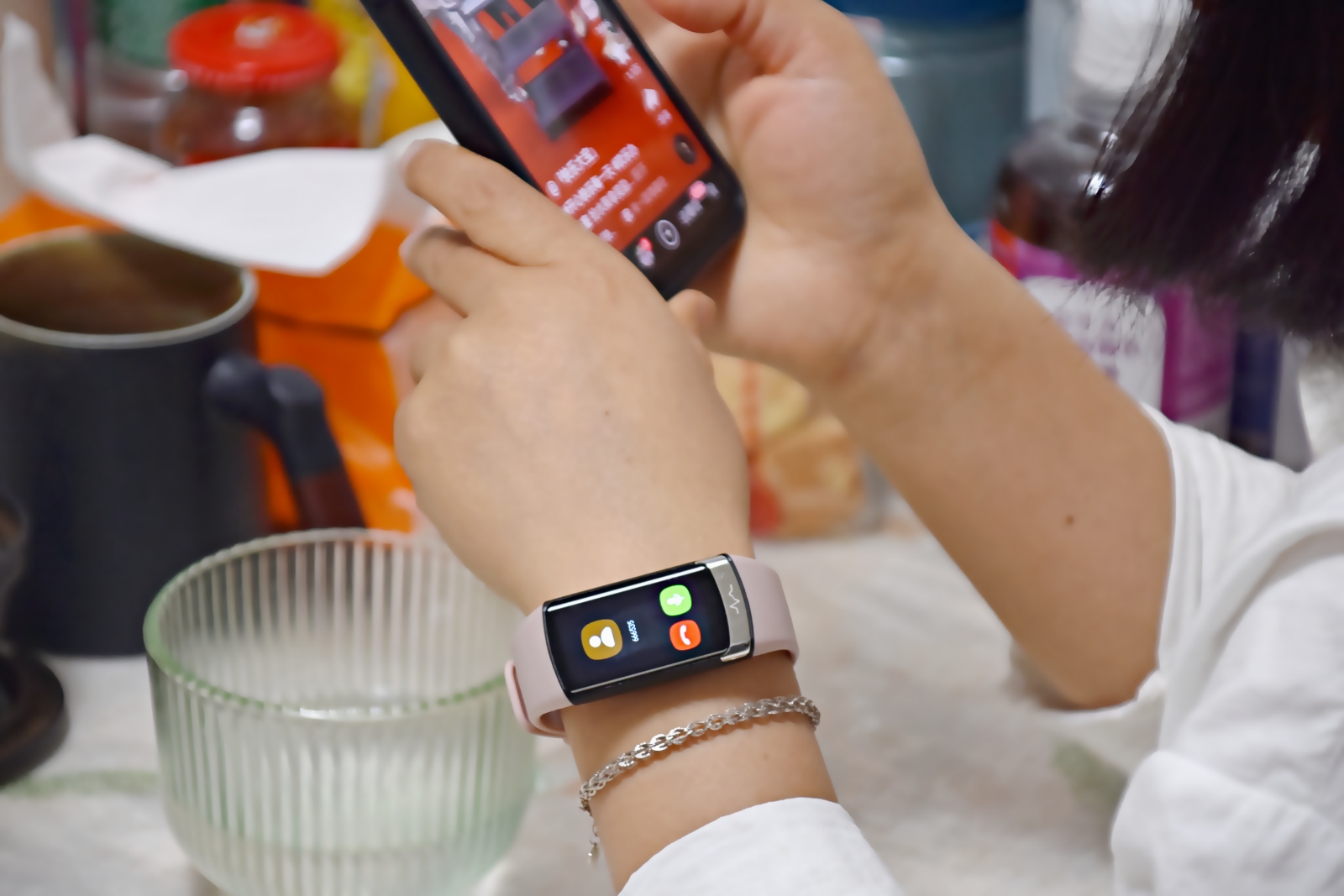 DidoF50SPro智能大屏血压手环,didof50s血糖手环