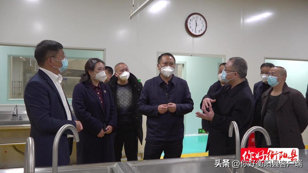 周利华带队检查食品安全工作,曾建华食品安全检测