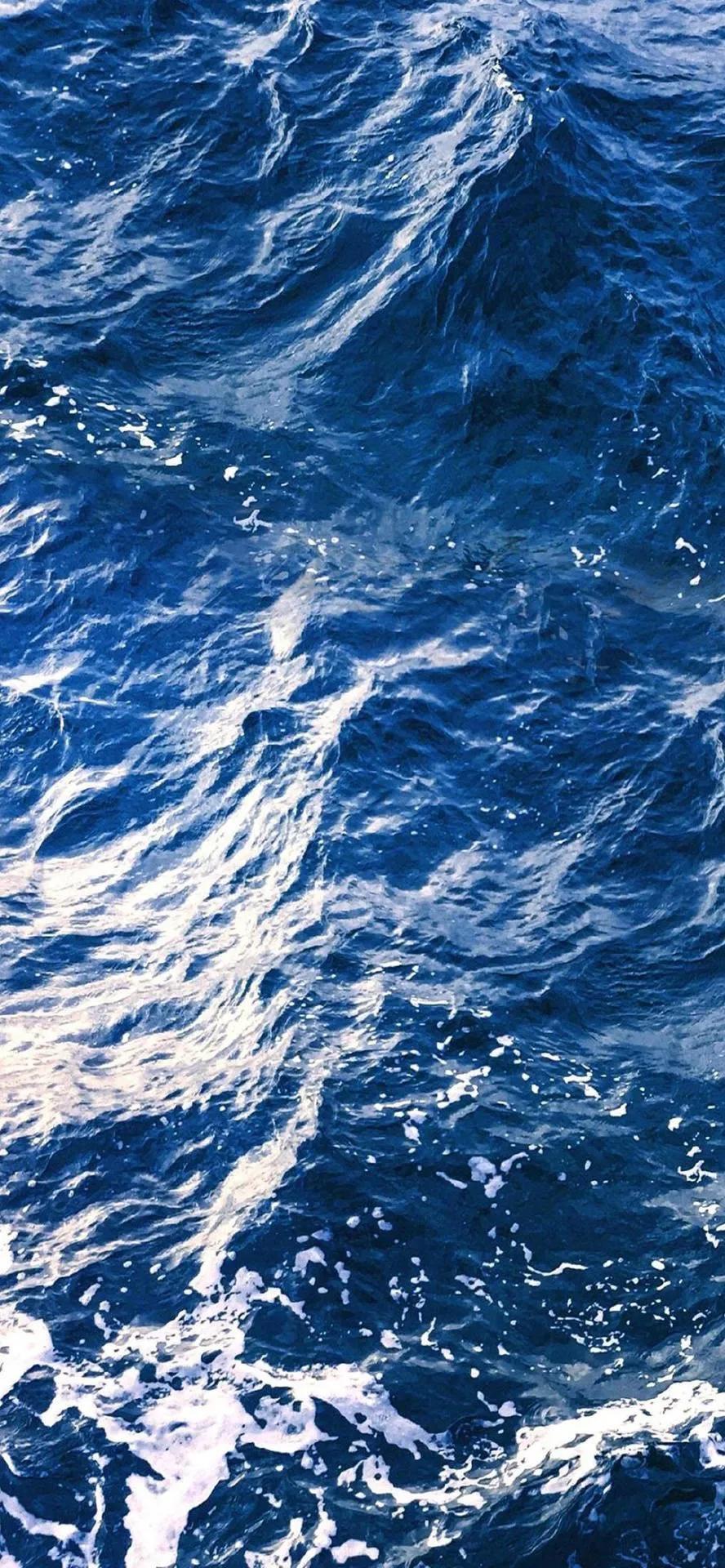 湛蓝的海水海滩风景高清壁纸,高清壁纸8k全屏无水印风景