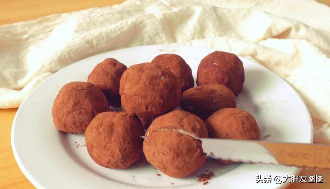 揭秘！巧克力松露的做法，再也不用买啦，空气感十足的巧克力