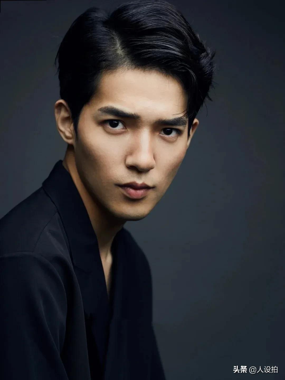 男士肖像艺术照单人外景,男士肖像写真高级质感