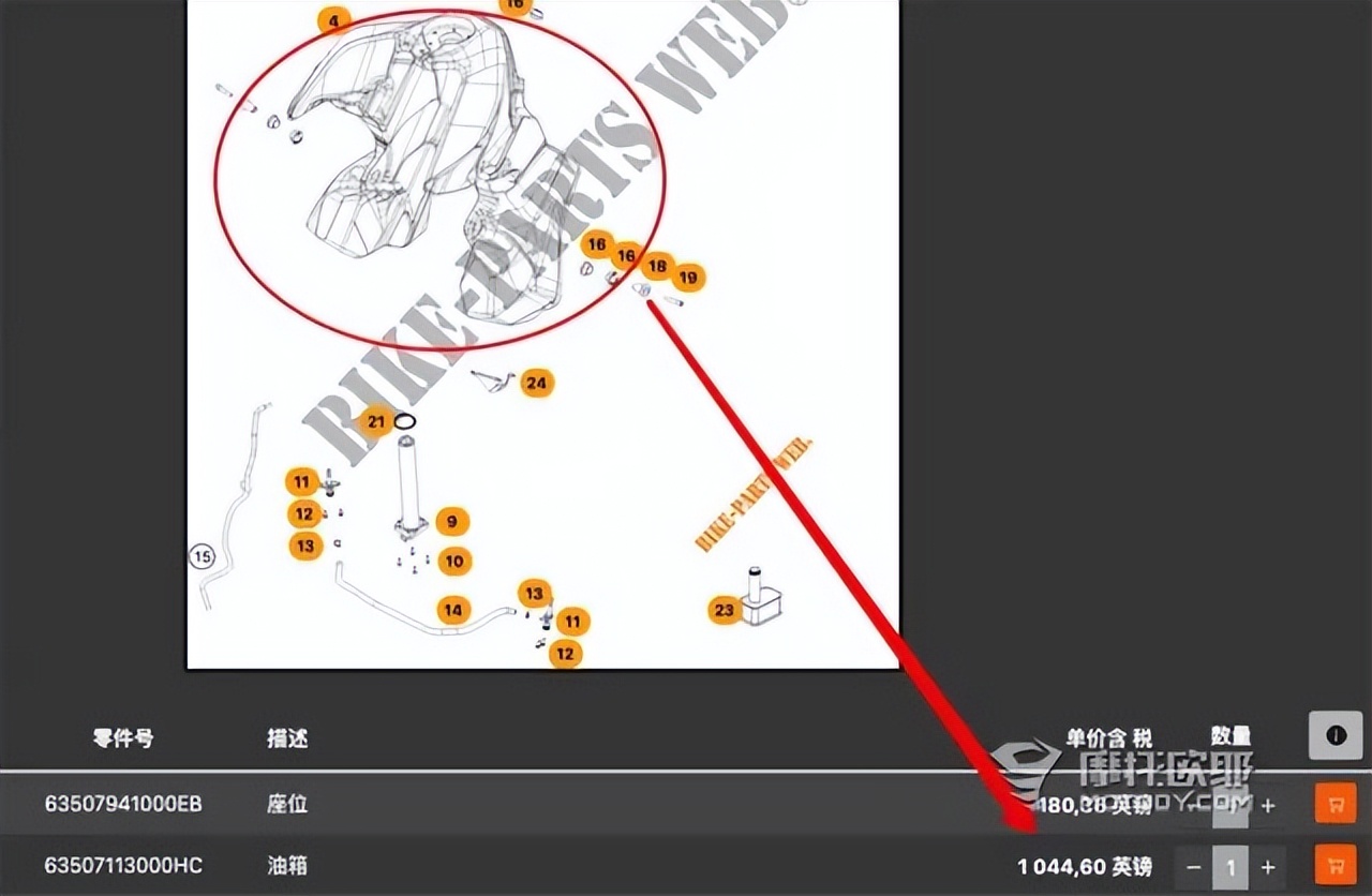 ktm越野大油箱,为啥说ktm油箱贵