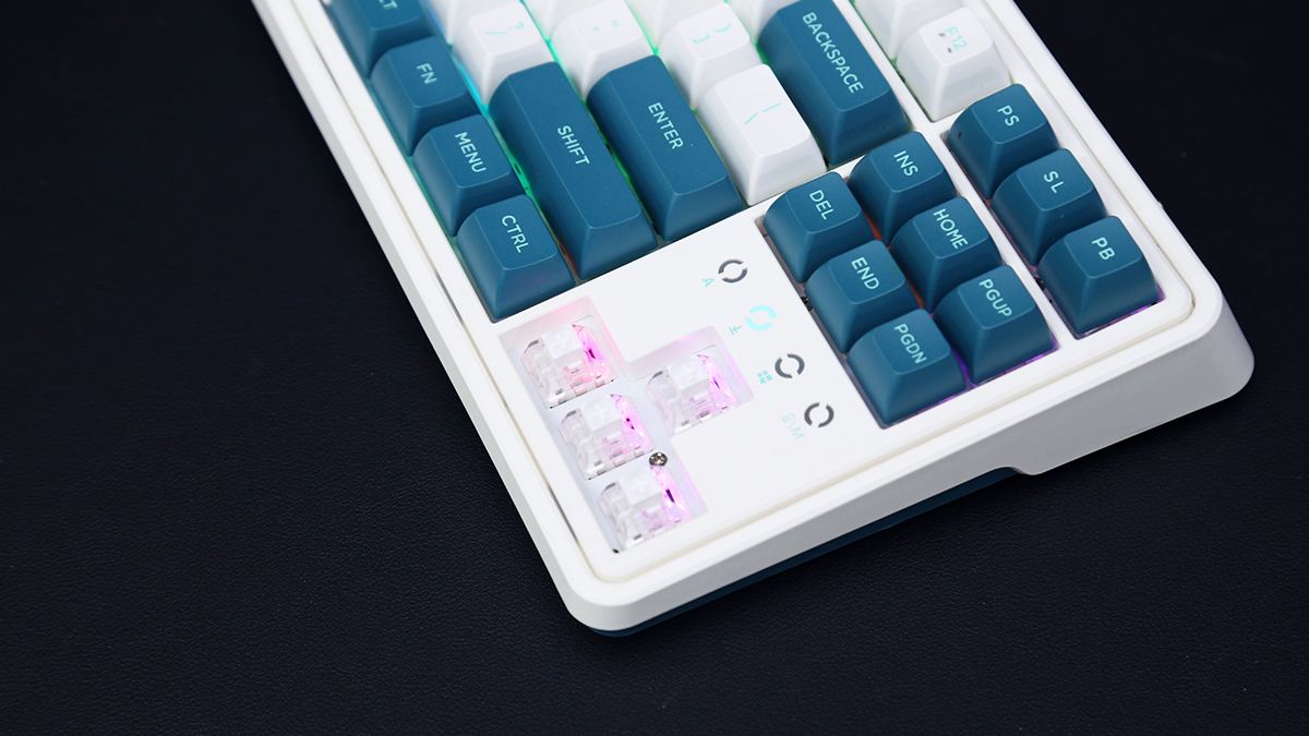 腹灵87键机械键盘推荐,腹灵97键侧刻键盘推荐