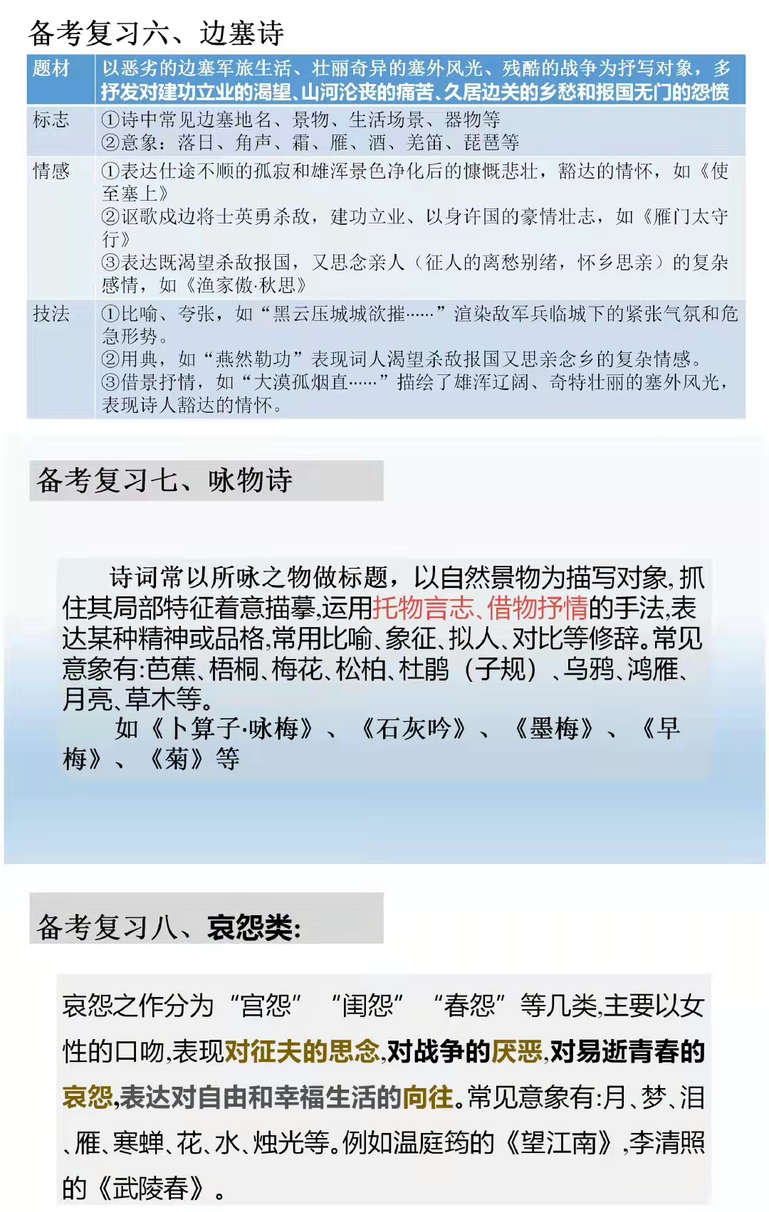 初中语文咏史怀古诗有哪些,学习怀古咏史诗词的目的是什么