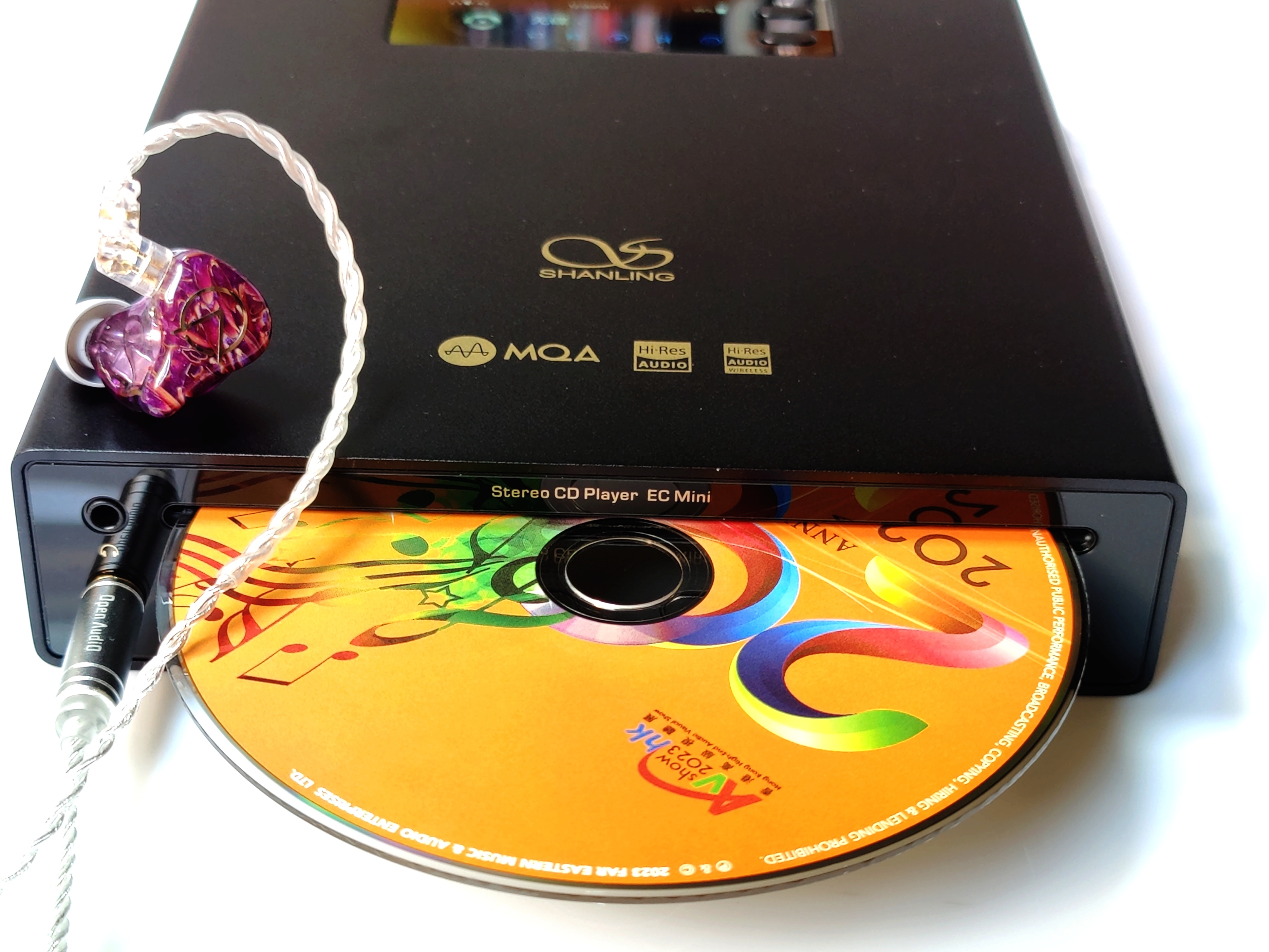 一机走遍天下山灵ECMini便携CD桌面HiFi一体机器材搭配听感分享