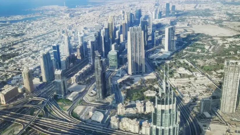 世界最高建筑哈利法塔建造过程,沙漠中的奇迹建筑