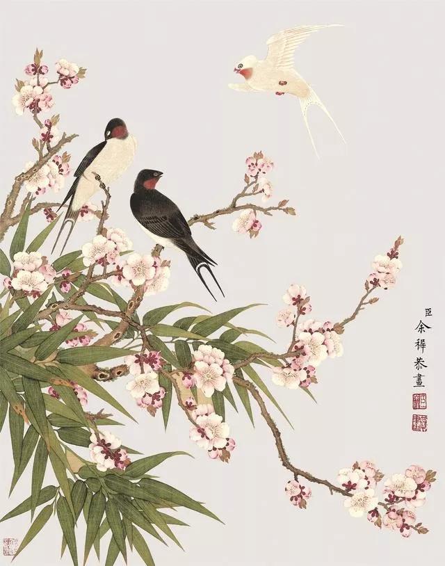 清代九大名家花鸟册页欣赏,清朝九大名家花鸟山水图