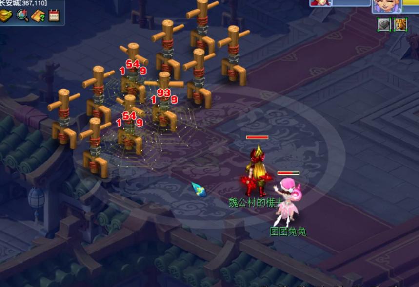 梦幻西游：盘丝天罗地网输出测试，完爆魔天宫