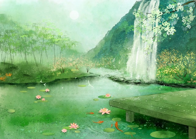 七绝咏山村春景风光诗词,春在溪头荠菜花是哪首诗