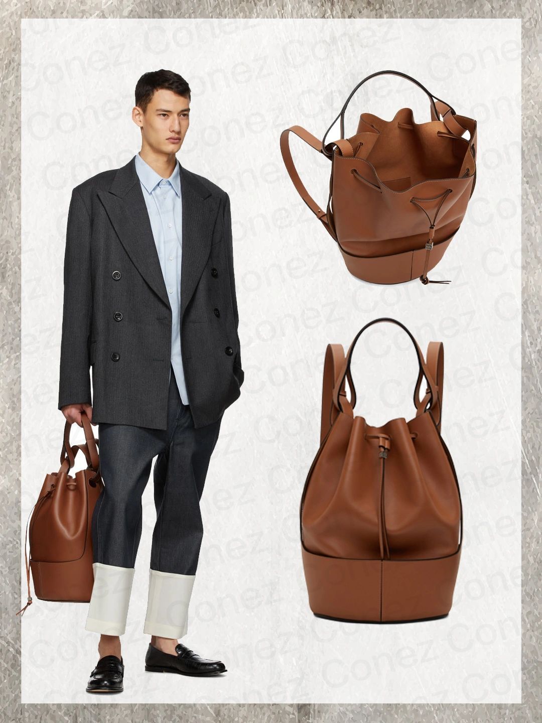 loewe包包中号几何,loewe包包puzzle皮质