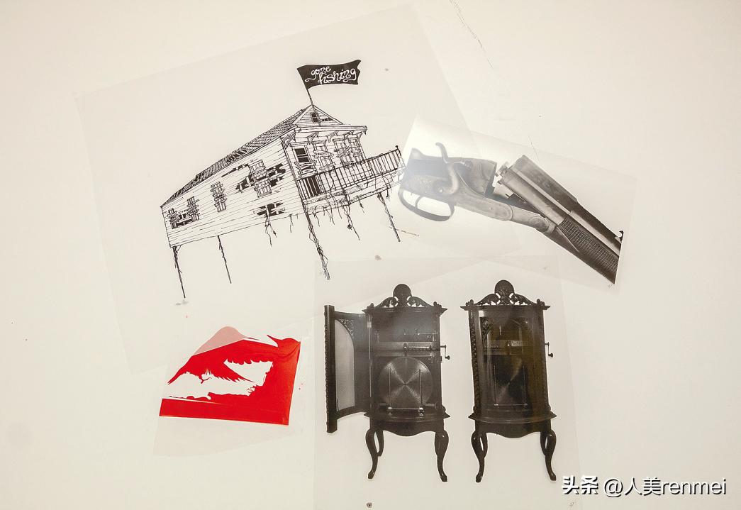 好看丝网印素材,丝网印作品图片