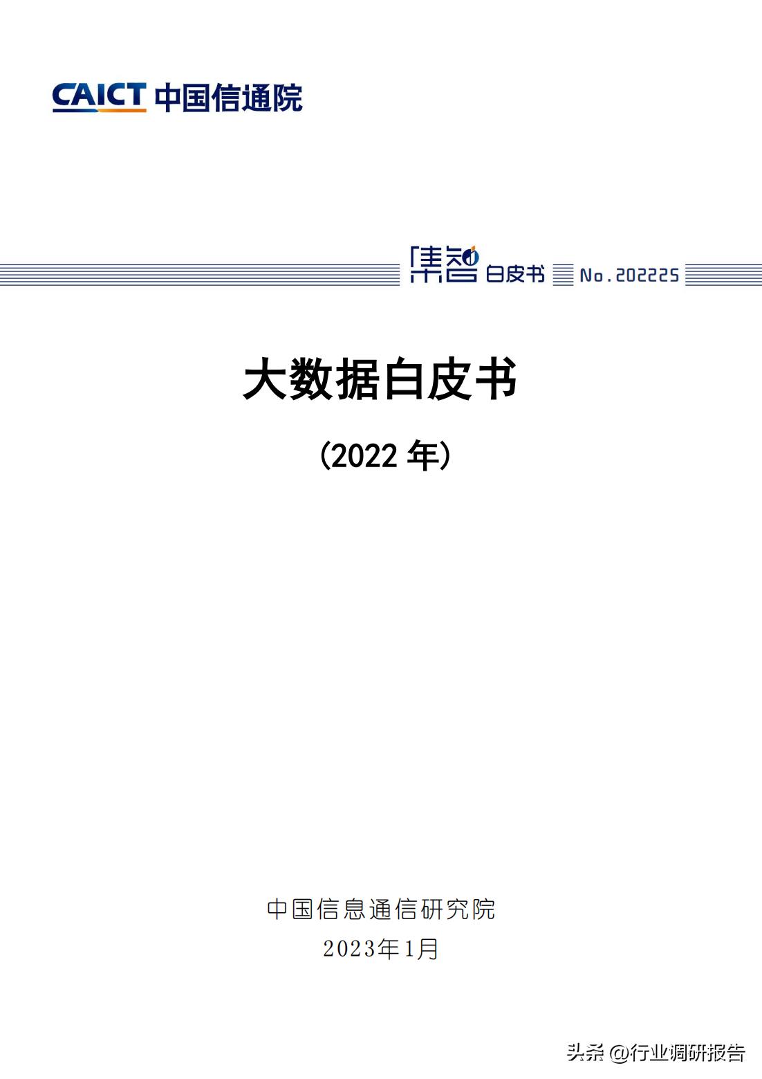 研读2019大数据产业发展白皮书,2022数字安全产业大数据白皮书