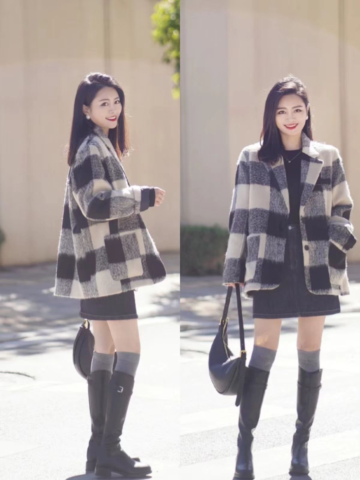 适合上身胖穿的棉服面包服,冬天别穿老气的棉服