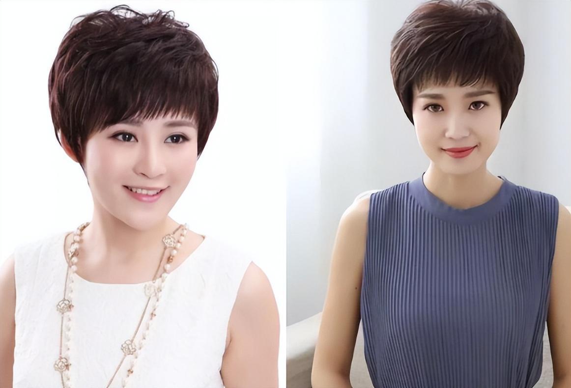 不挑年龄的女士烫头发,五十岁以上女士烫头发怎么烫好看