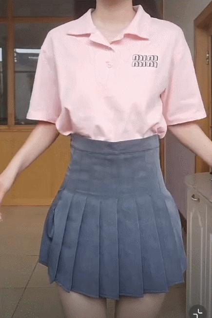 学生党穿搭秋季显瘦宽松酷140斤,又胖又矮的学生党夏日穿搭