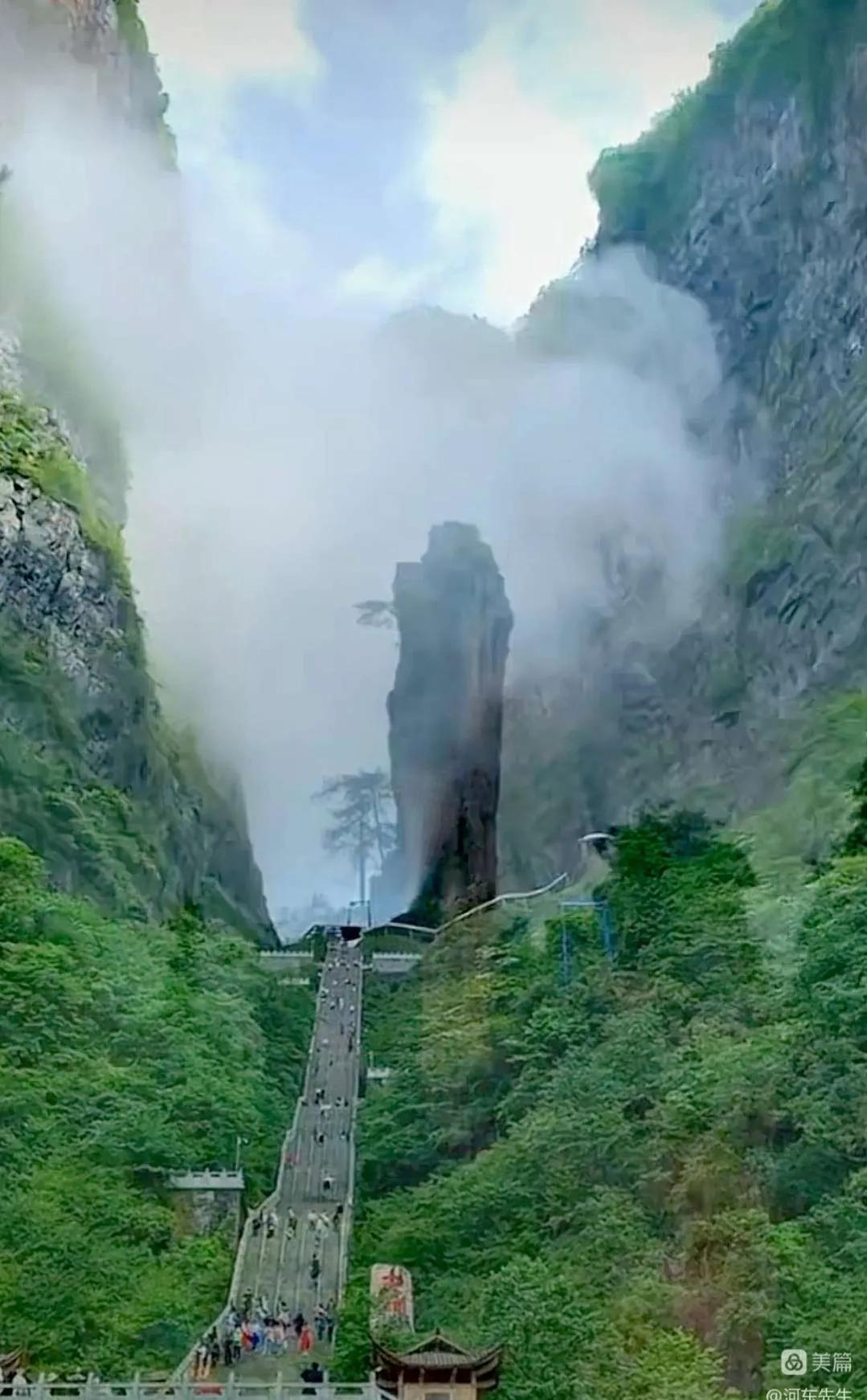 仙境张家界惊艳全世界,张家界的峰林峡谷仙境