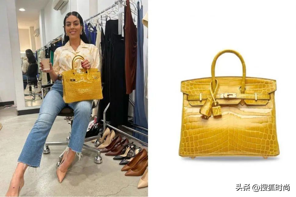 柜姐实现爱马仕自由，足球巨星C罗的女友可不只是个性感的*物尤**