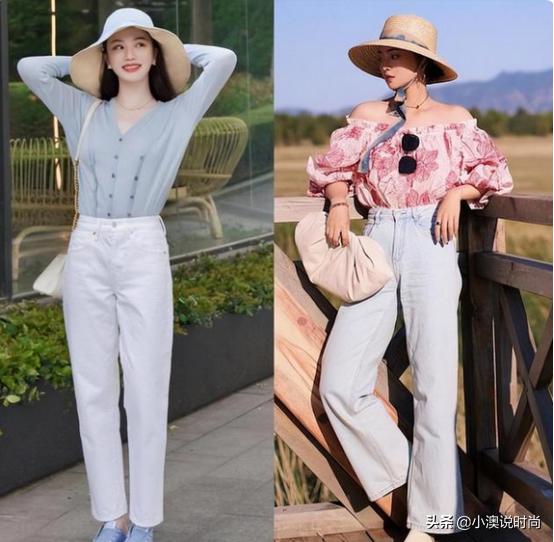 今夏超火的白裤子,究竟搭玛丽珍鞋还是小白鞋?穿对就很时髦