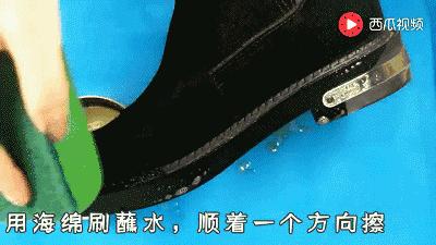 newbalance绒面鞋子脏了怎么清洗,卡其色翻毛绒面鞋子脏了怎么清洗