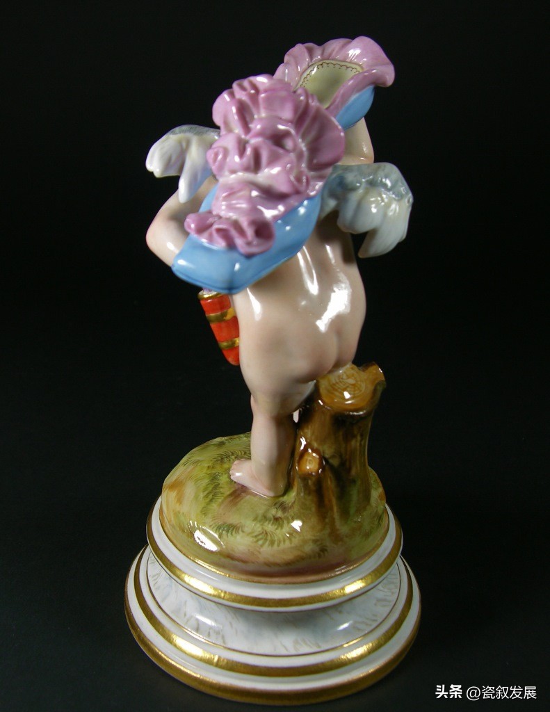 欧洲瓷器之祖-梅森Meissen制瓷厂-爱神丘比特“爱”主题瓷塑（2）