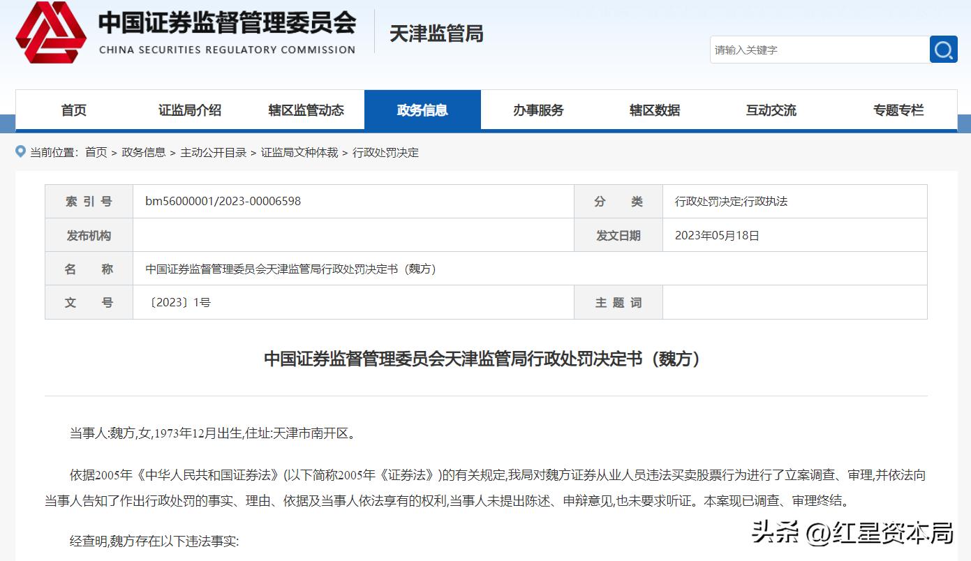 散户违规炒股被罚3060万,一股民操纵股票被罚