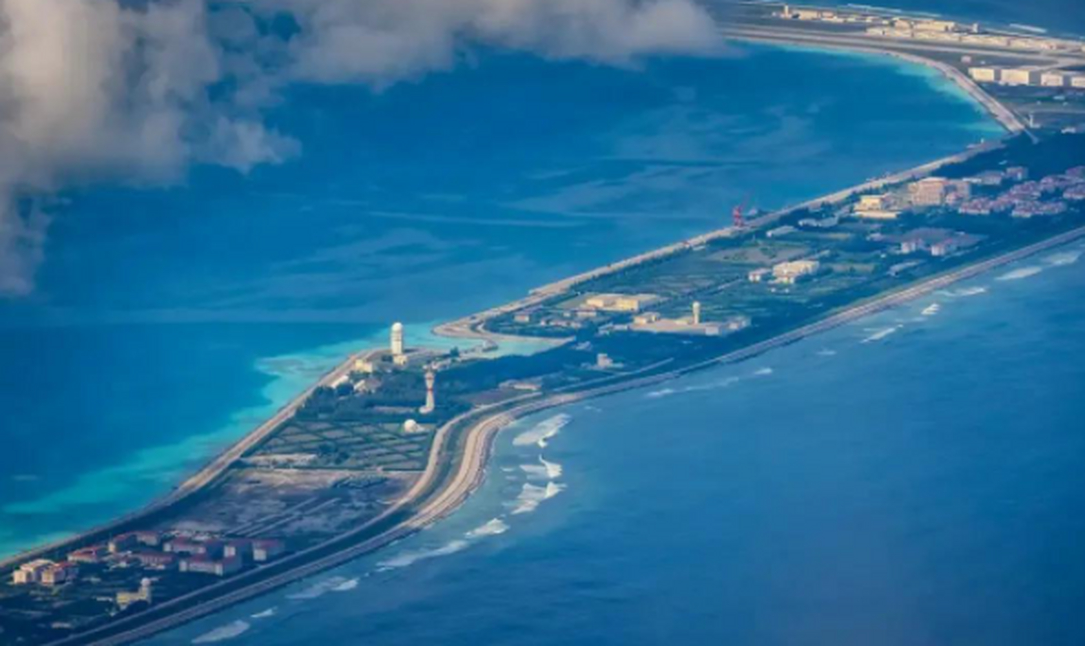 台媒大陆基建,美济礁填海造岛用了多久