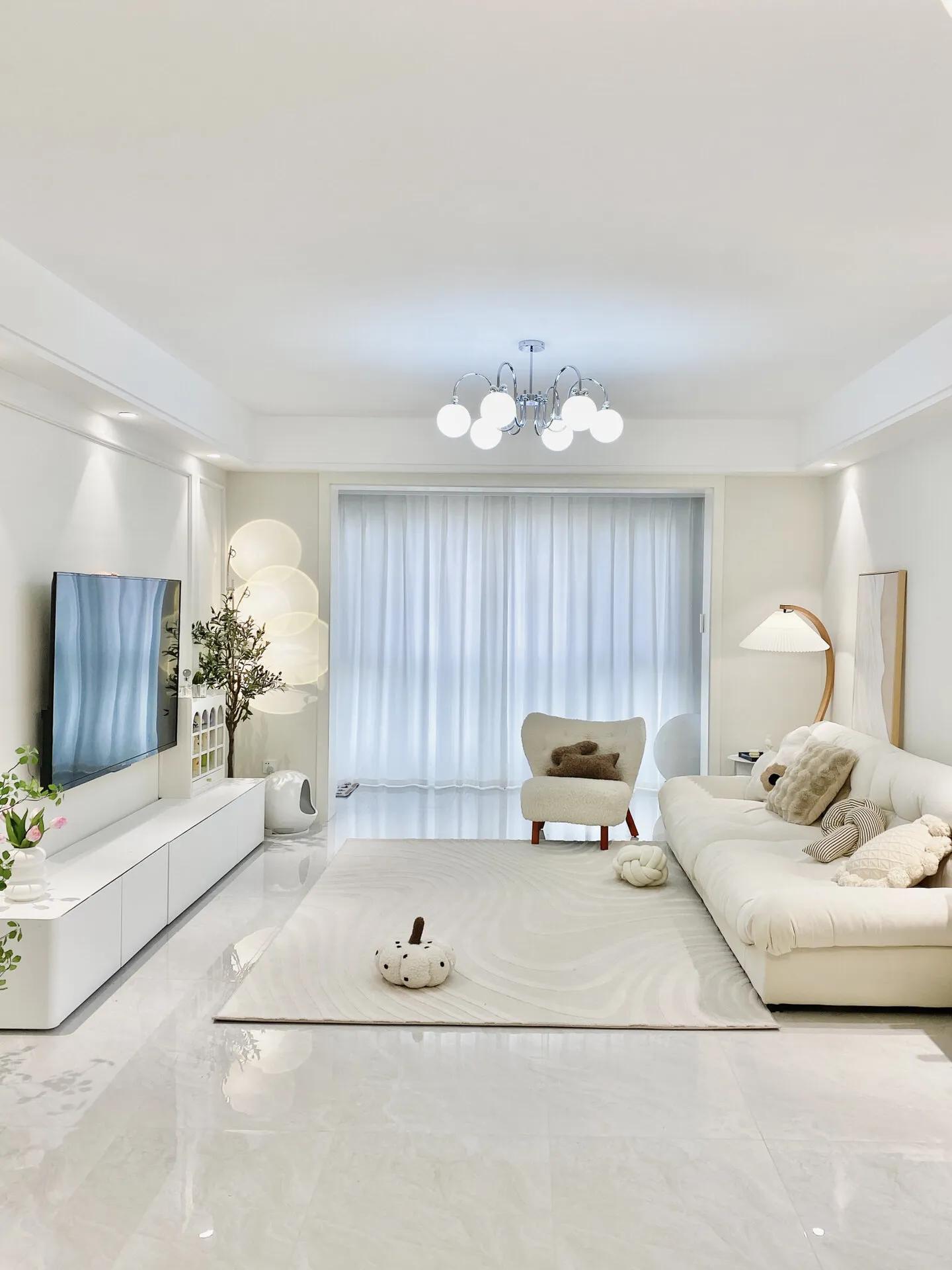 20平客厅新式设计,20款极简风客厅