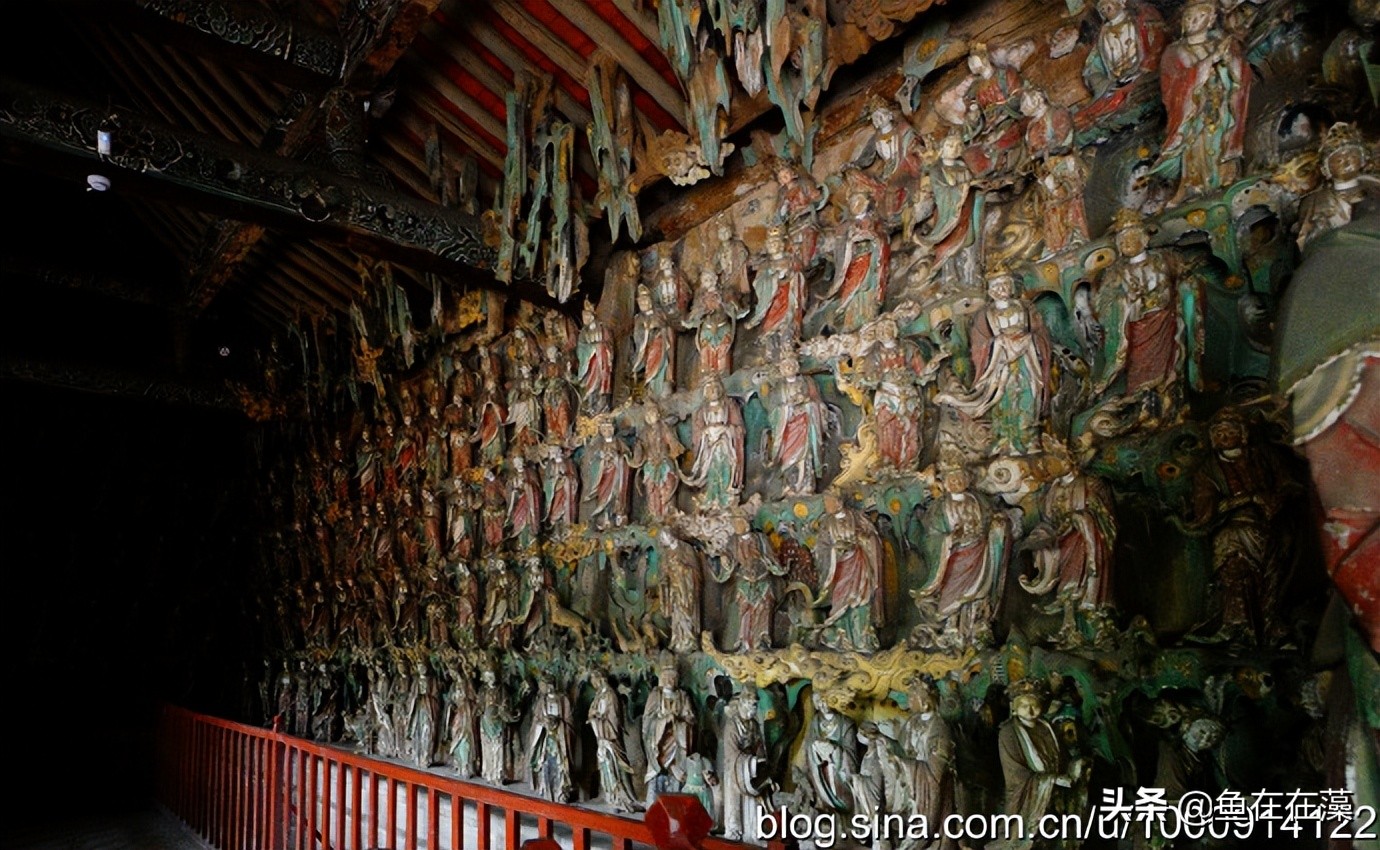 山西平遥双林寺庙彩塑简介,平遥双林寺彩塑
