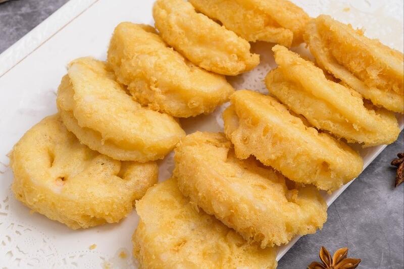 炸藕盒面糊怎么调,炸藕盒的面糊怎么样调